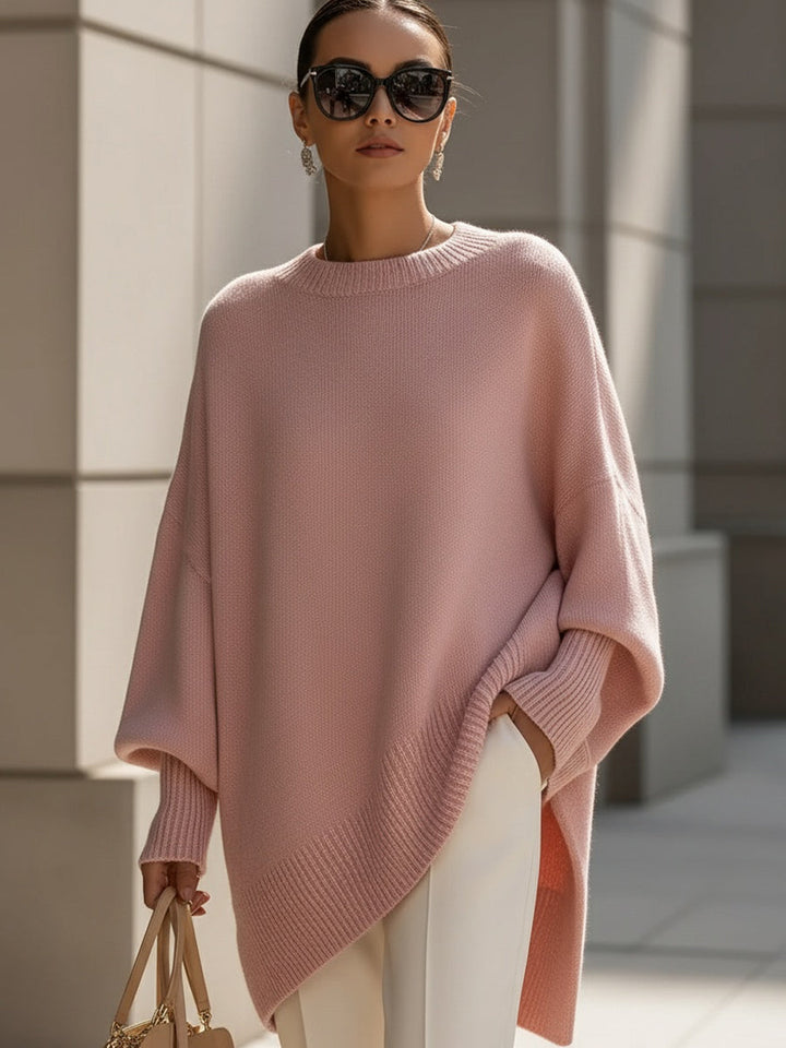 Annika | Damen Eleganter Oversized Pullover