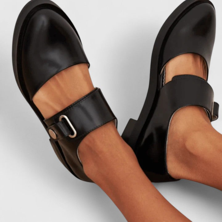 Elisa | Damen Slip-On Laufschuhe mit Rundspitze