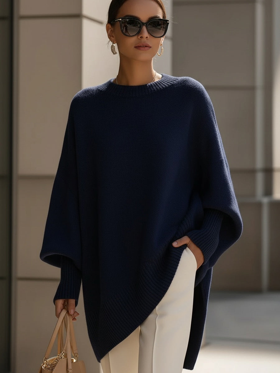 Annika | Damen Eleganter Oversized Pullover