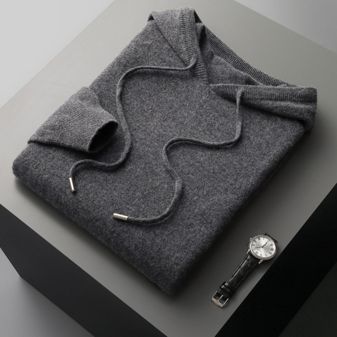 Rainer | Frühlings Kaschmir-Kapuzenpullover