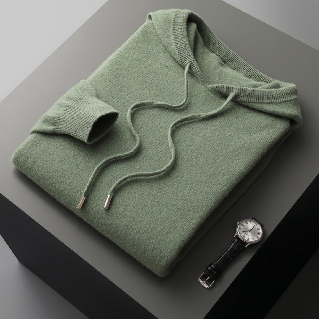 Rainer | Frühlings Kaschmir-Kapuzenpullover