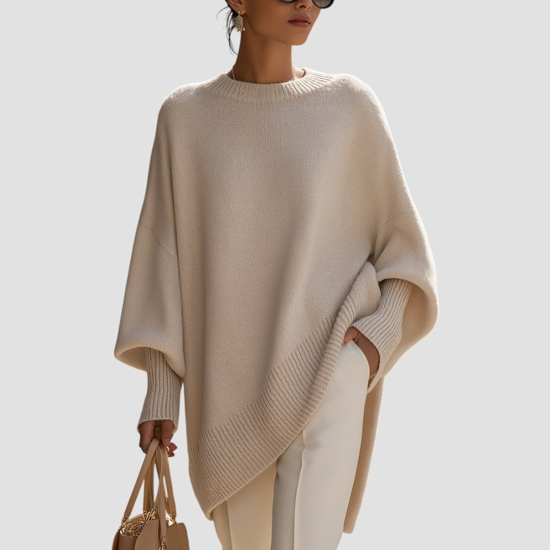 Annika | Damen Eleganter Oversized Pullover