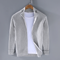 Paul | Herren Freizeit Strickcardigan mit Reißverschluss