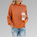 Natascha | Damen Lockerer Strickpullover für den Winter
