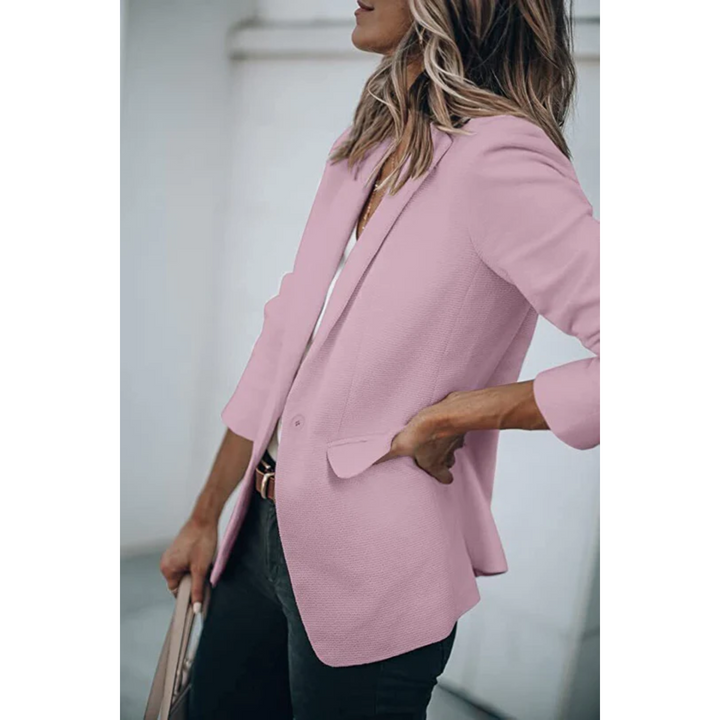 Jacqueline | Damen Freizeit-Büroblazer mit offenem Schnitt