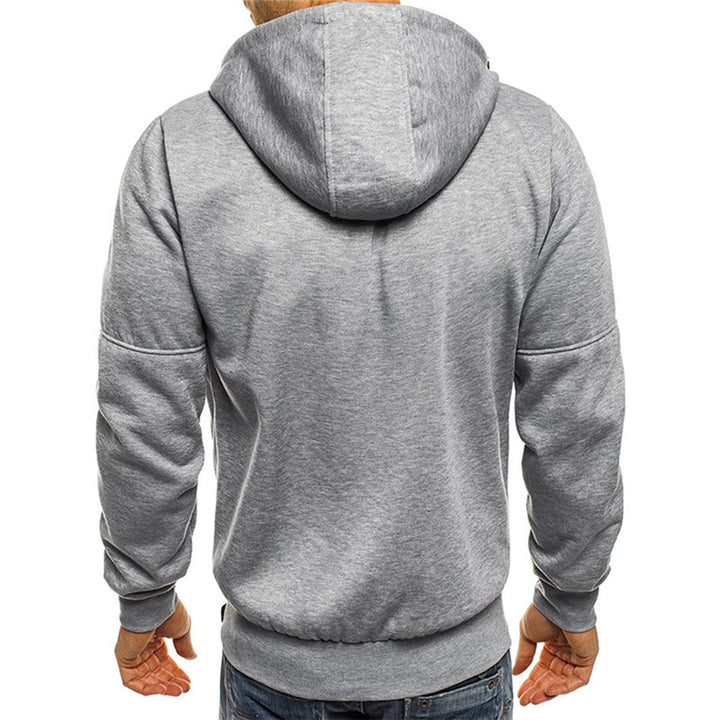 Karl | Lässiger Herren-Hoodie mit Reißverschluss