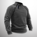 Friedrich | Herren Frühling Viertelzip Pullover mit Stehkragen