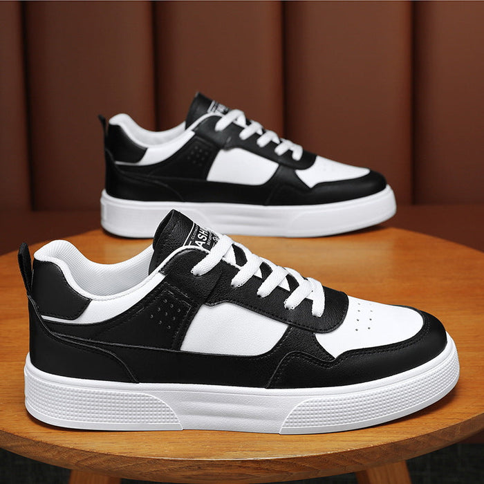 Damen Sneakers mit Perforiertem Design und Plateausohle