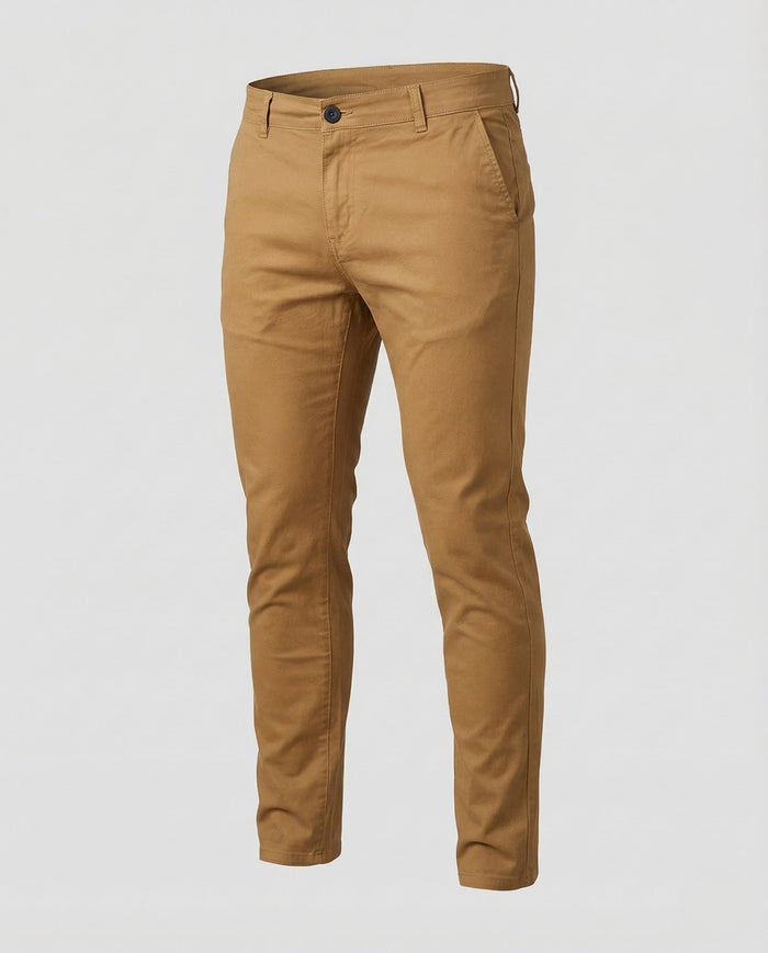Herren Slim-Fit Chinohose mit Stretchkomfort