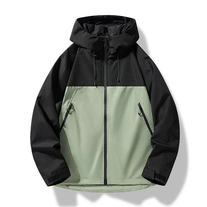 Heinrich | Herren Wasserdichte Kapuzen Winddichte Shell Jacke