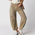 Hanna | Damen High-Waist-Jeans mit lockerer Passform