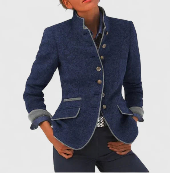 Alina | Damen Formeller Cardigan mit Knopfleiste