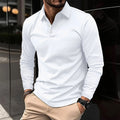 Gideon | Klassisches Langarm-Poloshirt