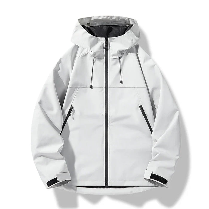 Heinrich | Herren Wasserdichte Kapuzen Winddichte Shell Jacke