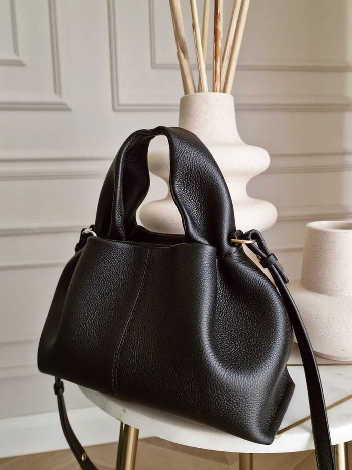 Damen Hobo-Tasche mit weichen Henkeln und Schultergurt