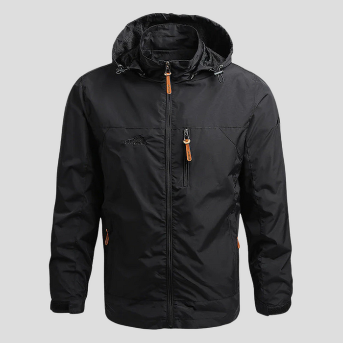 Herren Softshell Jacke mit Kapuze und Mehreren Taschen