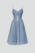 Katharina | Damen Spaghettiträger A-Linien Rock Midikleid