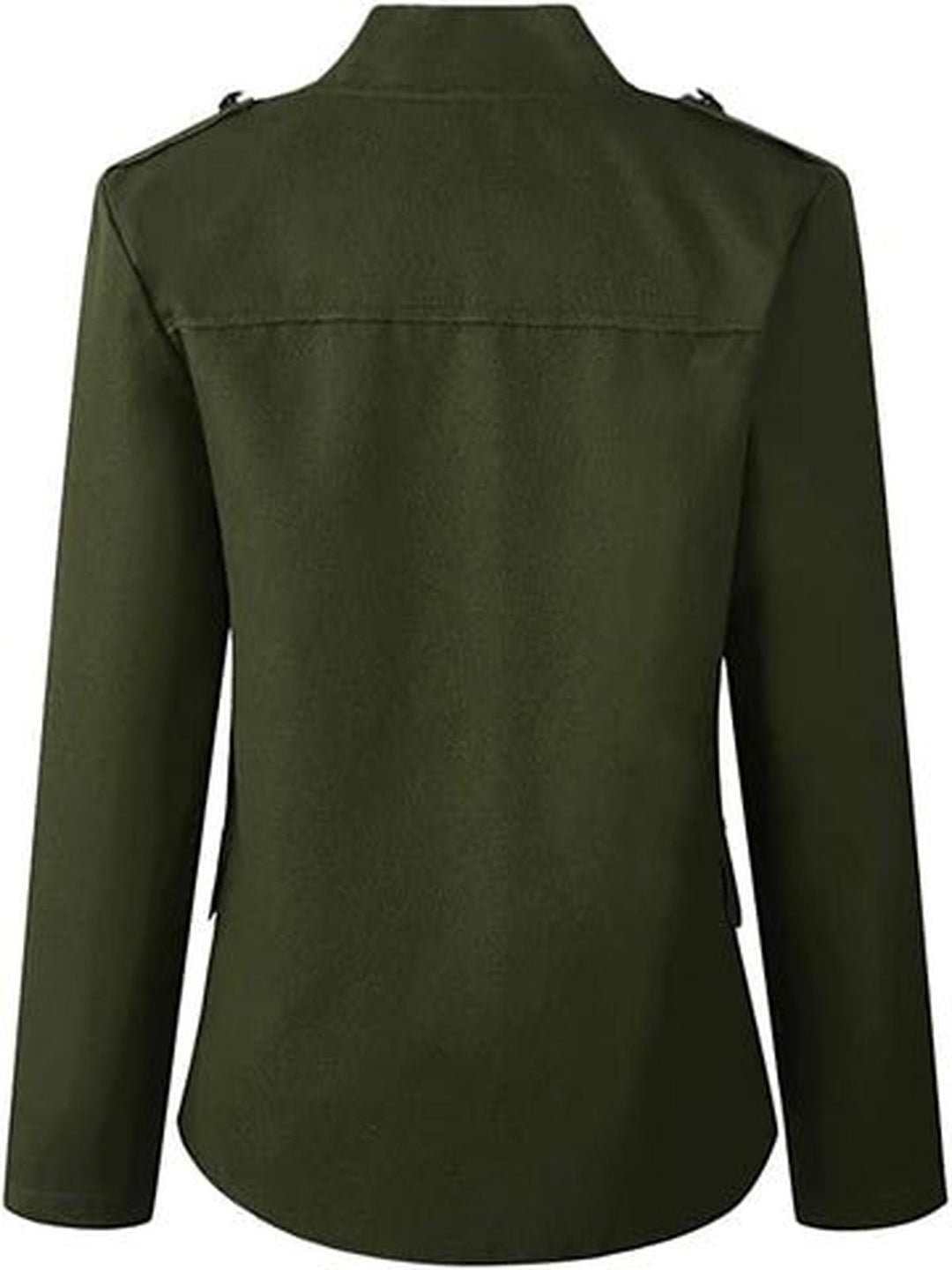 Bettina | Damen Lässige Kurze Jacke mit Knopfleiste vorne