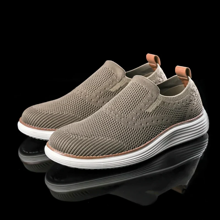 Friedrich | Herren atmungsaktive Slip-On-Schuhe zum Gehen
