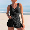 Annika | Damen Klassischer Unterstützender Tankini-Set