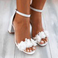Franziska | Damen Schnallen Slingback Flache Freizeithalbschuhe