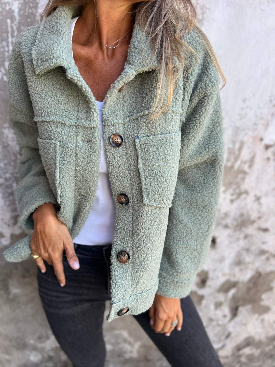 Lena | Kuschelige Jacke mit Innenfutter Damen