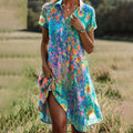 Anke | Damen Boho Chic Sommerkleid
