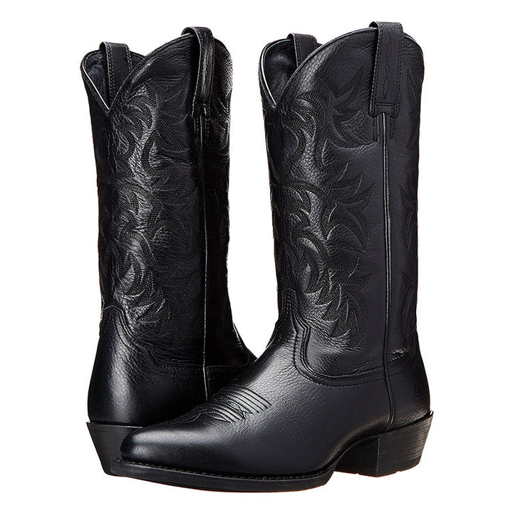 Emilia | Damen Schicke Cowboy-Stiefel mit stilvollen Details